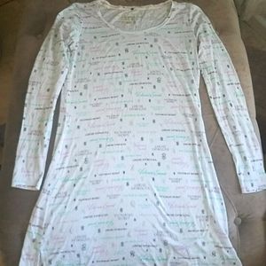 Victoria's secret sleep tee